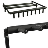 7 Slot Folding Guitar Rack