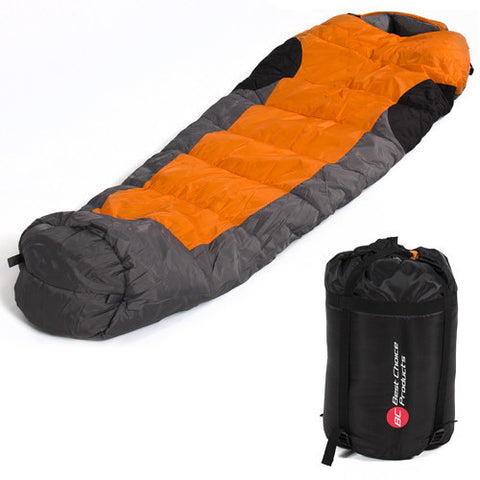 Mummy Sleeping Bag 5F/-15C Camping Hiking With Carrying Case Brand