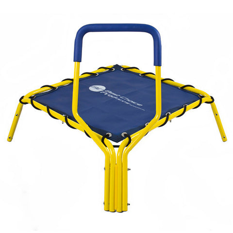 Mini Trampoline 34" Handrail Bar Pad Indoor Kids Child Rebounder Jumper Bouncer
