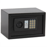 Electronic Digital Lock Keypad Safe Box Home Security Gun Cash Jewel Black 0.3CF