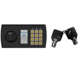 Electronic Digital Lock Keypad Safe Box Home Security Gun Cash Jewel Black 0.3CF