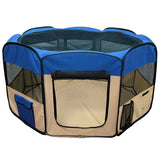 45" Folding Puppy Playpen Easy Storage