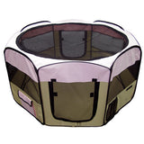 45" Folding Puppy Playpen Easy Storage