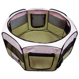 45" Folding Puppy Playpen Easy Storage