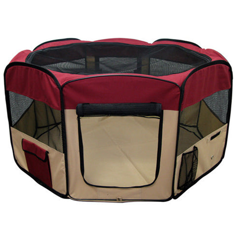45" Folding Puppy Playpen Easy Storage