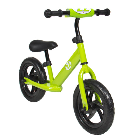 Chidrens Balance Bike No Pedal Ride Push Bicycle Green