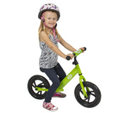 Chidrens Balance Bike No Pedal Ride Push Bicycle Green