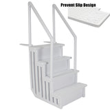 XL Step 32" Drop In Step Safety Step Swimming Pool Ladder W/ Handle Slip Prevent