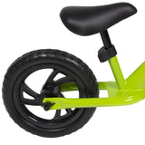 Chidrens Balance Bike No Pedal Ride Push Bicycle Green