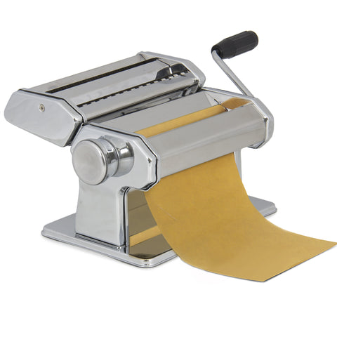 Pasta Maker Roller Machine 7" Dough Making Fresh Noodle Maker Stainless Steel