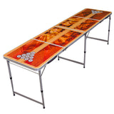 Beer Pong Table 8' Portable Folding Outdoor Indoor College Party