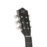 Beginners Acoustic Guitar With Guitar Case, Strap, Tuner and Pick Black