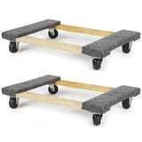 Set of (2) 1000 lb capacity 18"x30" Movers Moving Furniture Dolly Dollies