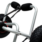 Boat Kayak Canoe Carrier Dolly Trailer Tote Trolley Transport Cart Wheel