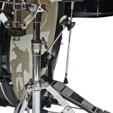 Drum Set 5 PC Complete Adult Set Cymbals Full Size Black New Drum Set