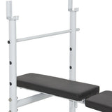 Deluxe Adjustable Flat Incline Weight Bench Press Leg Curl Home Gym Machine