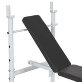 Deluxe Adjustable Flat Incline Weight Bench Press Leg Curl Home Gym Machine