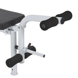 Deluxe Adjustable Flat Incline Weight Bench Press Leg Curl Home Gym Machine