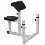 Preacher Curl Weight Bench Seated Preacher Isolated Curl Dumbbell Biceps