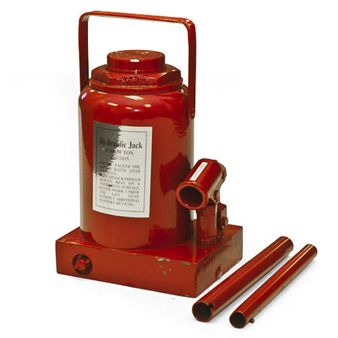 50 Ton Hydraulic Bottle Jack Automotive Shop Equipment Car Truck Heavy Duty