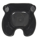 Portable Height Adjustable Shampoo Basin Hair Treatment Bowl Salon Tool Black