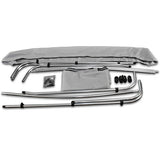 4 Bow Bimini Boat Cover 91"-96" 600D UV 8' Waterproof Top Boat Cover