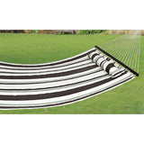 Quilted Fabric Hammock With Heavy Duty Double Size Spreader Bar