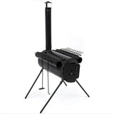 Portable Military Steel Camping Wood Stove