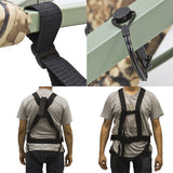 Tree Stand Climber Climbing Hunting Deer Bow Game Hunt Portable W/ Harness