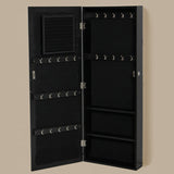 Mirrored Armoire Jewelry Storage Case