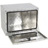 24" Aluminum Truck Under body Truck Tool Box Tote Trailer Flat Bed Rail RV ATV