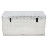 36" Aluminum Truck Under body Tool Box Trailer RV Tool Storage Box Under Bed