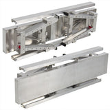 Aluminum Drywall Walk-Up Adjustable 18"-30" Folding Bench Heavy Duty