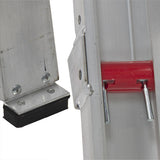 Aluminum Drywall Walk-Up Adjustable 18"-30" Folding Bench Heavy Duty