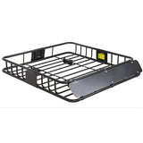 Universal Roof Rack Cargo Car Top Luggage Carrier Basket Traveling SUV Holder