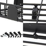 Universal Roof Rack Cargo Car Top Luggage Carrier Basket Traveling SUV Holder
