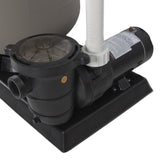 Pro Above Ground Swimming Pool Pump System 4500GPH 19" Sand Filter w/ 1.0HP