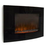 Electric 1500W Wall Mount Fireplace with Adjustable Heating