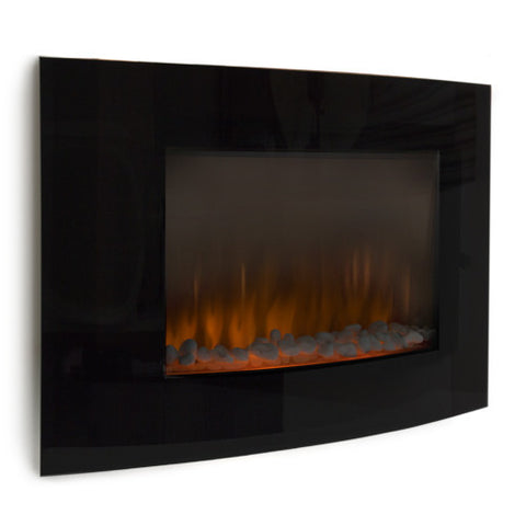 Electric 1500W Wall Mount Fireplace with Adjustable Heating
