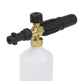 Pro High Pressure Adjustable Snow Foam Lance Washer Soap w/ Bottle Car Wash Gun