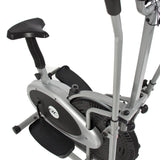Elliptical Bike 2 IN 1 Cross Trainer Exercise Fitness Machine Upgraded Model