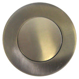 Pop Up Drain 1 1/2" With Overflow Vessel Sink Brushed Nickel Finish