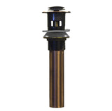 W/ OVERFLOW COPPER 1 1/2" VESSEL SINK POP UP DRAIN
