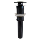 Pop Up Drain 1 1/2" Without Overflow Vessel Sink Oil Rubbed Bronze Finish
