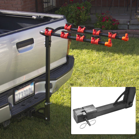 Bike Rack Car/Truck Hitch Mount Carrier (4 Bikes)