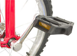 Unicycle 16" Red Chrome Unicycles Wheel Cycling Outdoor Sports Fitness