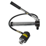 10 Ton 6 Die Hydraulic Knockout Punch Driver Kit Hole Hand Tool Conduit 1/2 to 2