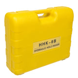 10 Ton 6 Die Hydraulic Knockout Punch Driver Kit Hole Hand Tool Conduit 1/2 to 2