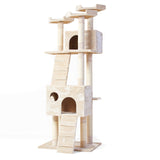Cat Tree 72" Condo Furniture Scratching Post Pet Kitten Cat House Pet Play Nap