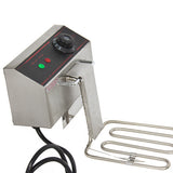 5000W 12 Liter Electric Countertop Deep Fryer Dual Tank 6 Commercial Restaurant